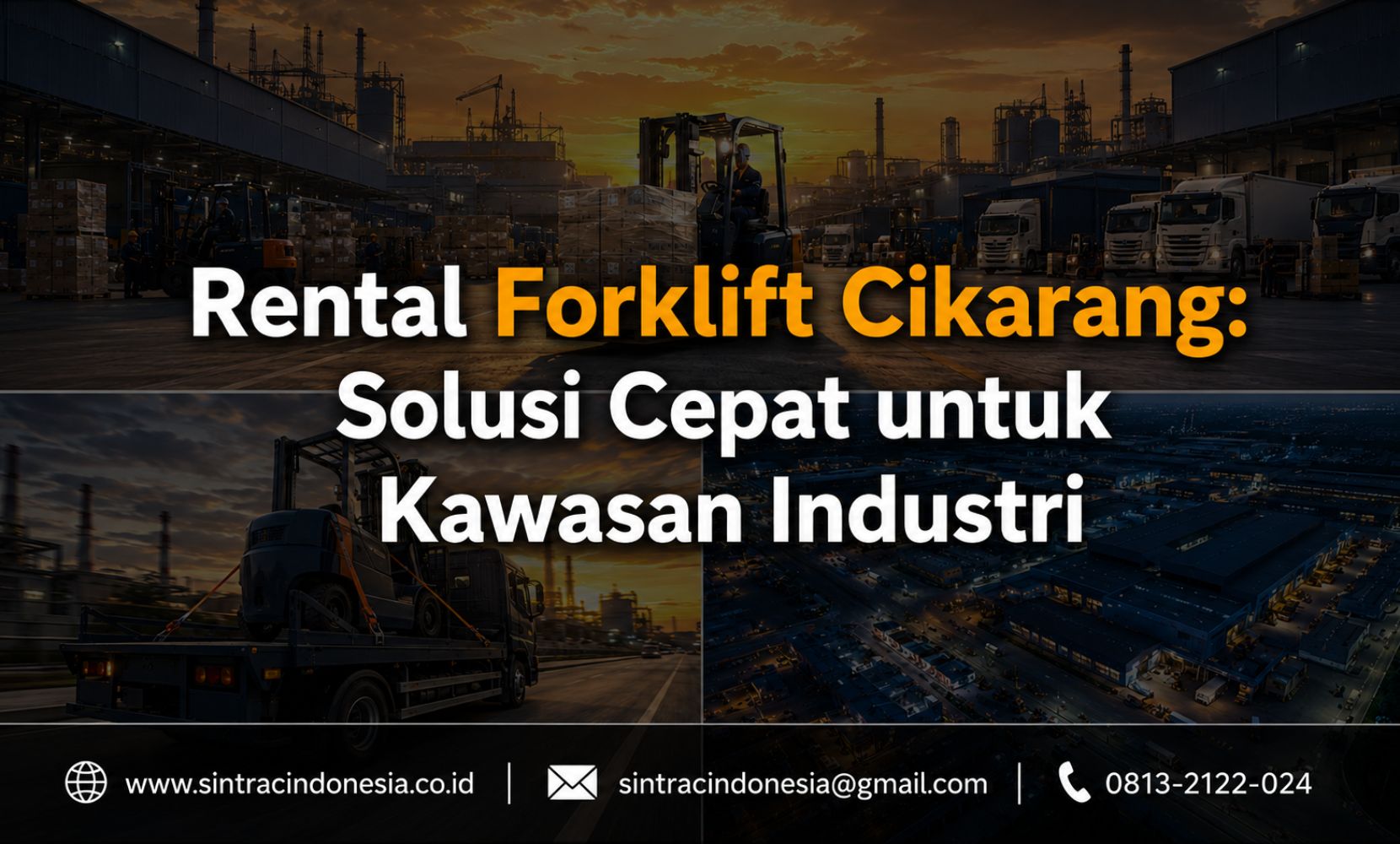 rental forklift cikarang