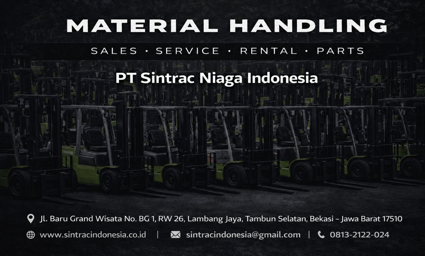 jual forklift tambun selatan