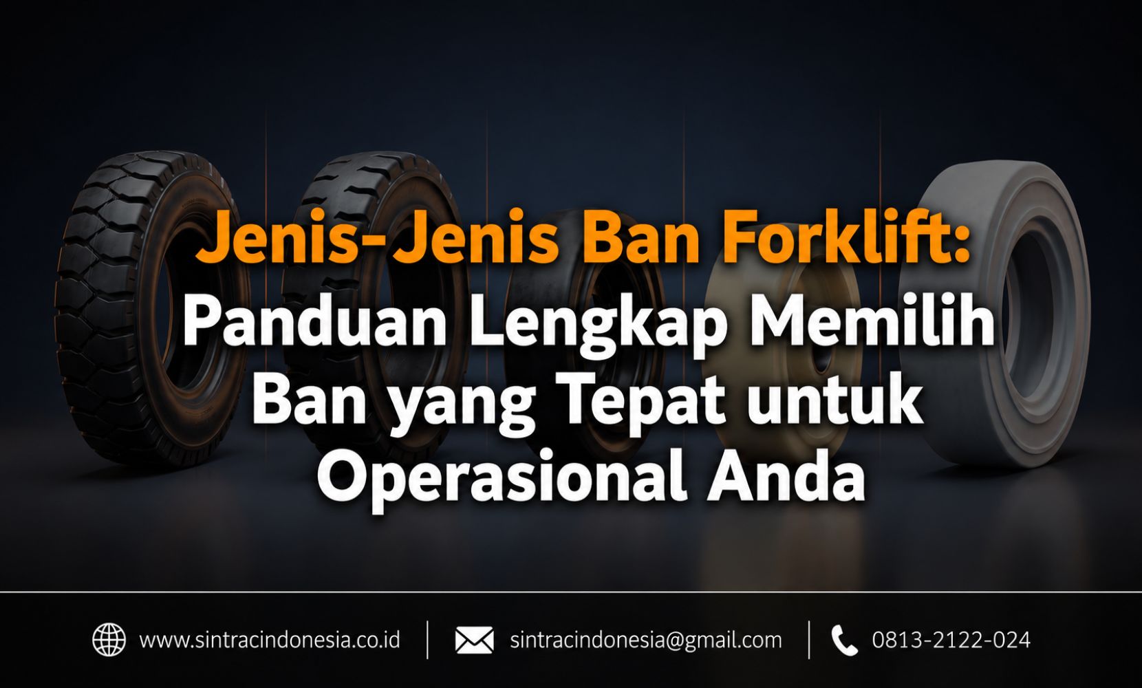 jenis jenis ban forklift
